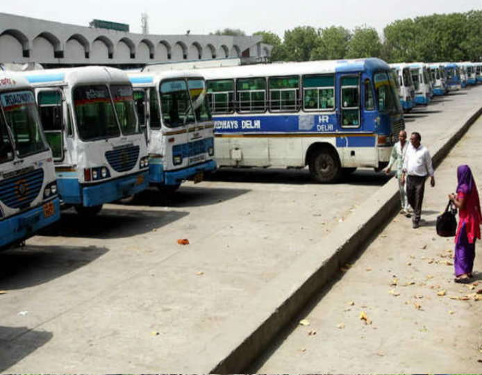 प्राइवेट बसों को परमिट के विरोध में हरियाणा रोडवेज की आज से हड़ताल